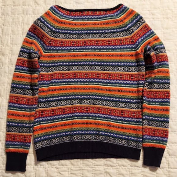 Tommy Hilfiger multi-color long sleeve sweater. Women size small. - Picture 6 of 14